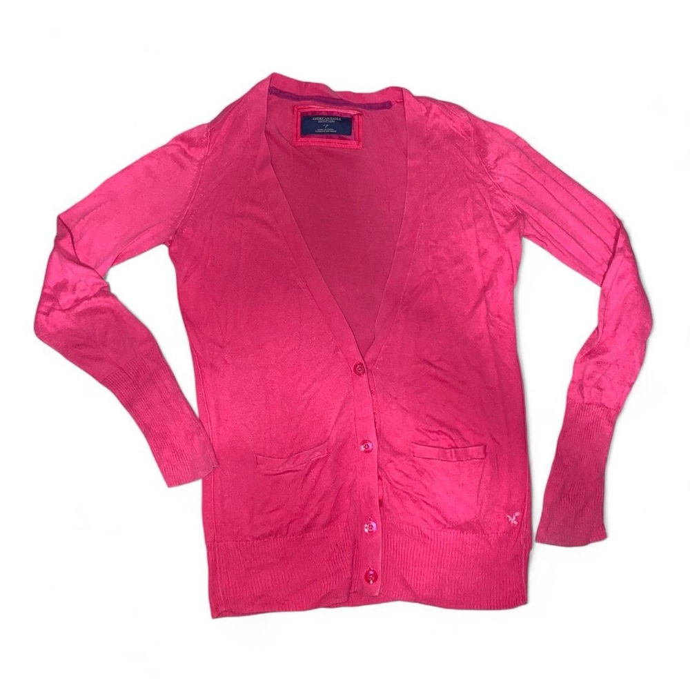 American Eagle Outfitters Pink Cardigan